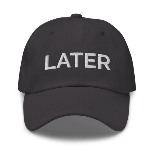 Later Hat - Dark Grey