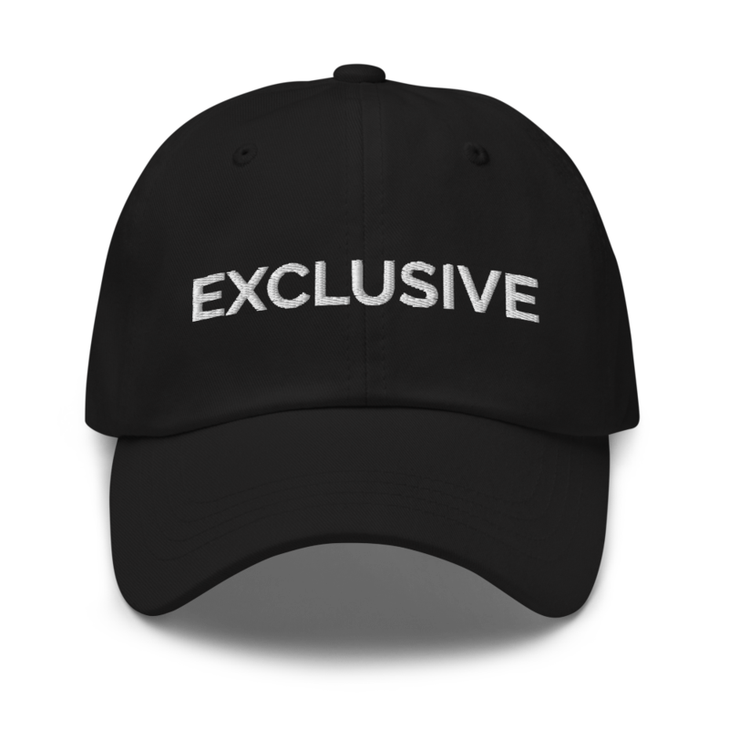 Exclusive Hat - Black