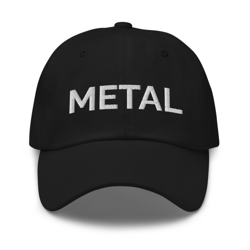 Metal Hat - Black