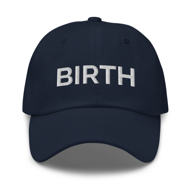 Birth Hat - Navy