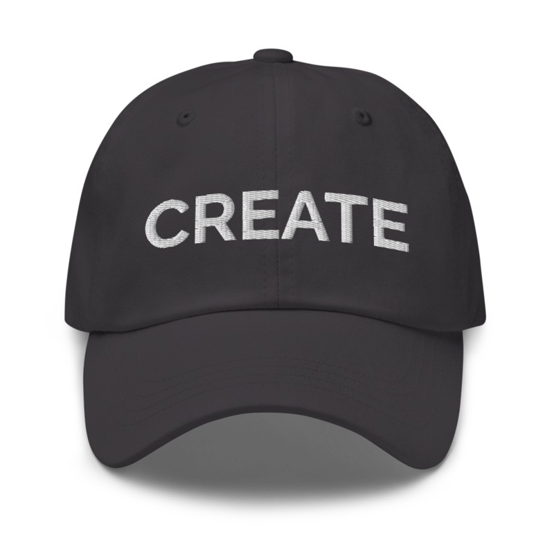 Create Hat - Dark Grey