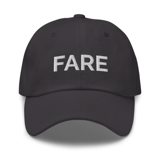 Fare Hat - Dark Grey