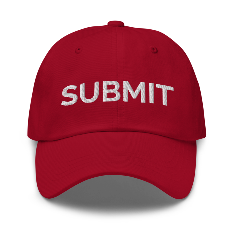 Submit Hat - Cranberry