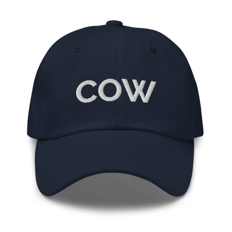 Cow Hat - Navy