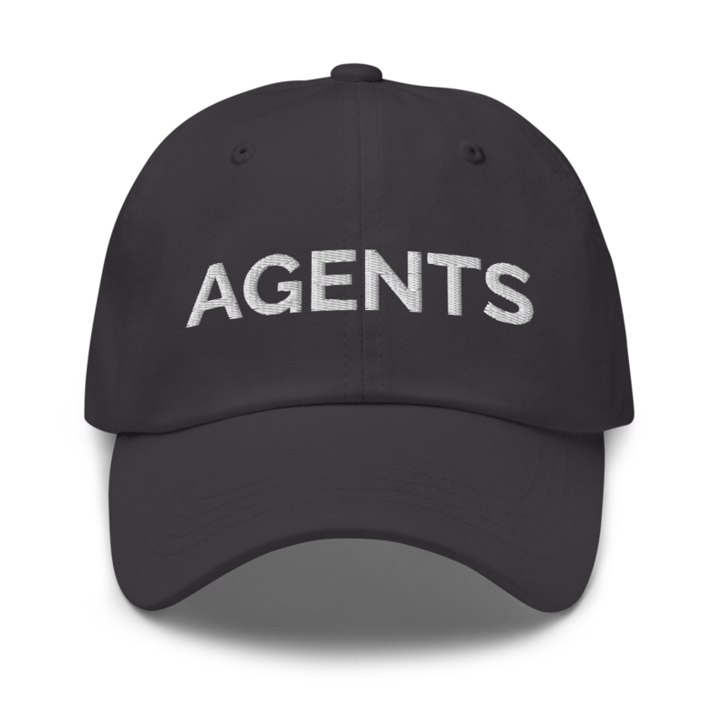 Agents Hat - Dark Grey