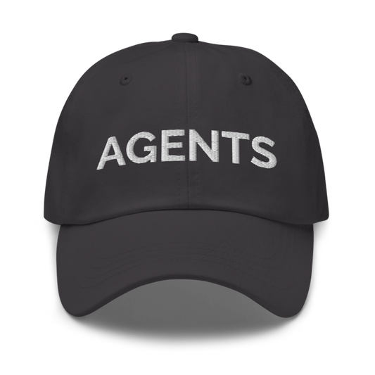 Agents Hat - Dark Grey