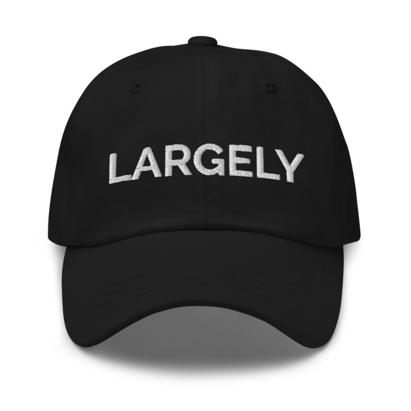 Largely Hat - Black