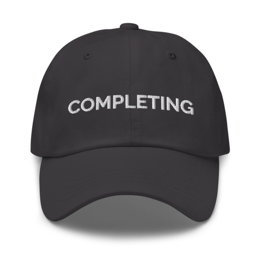 Completing Hat - Dark Grey