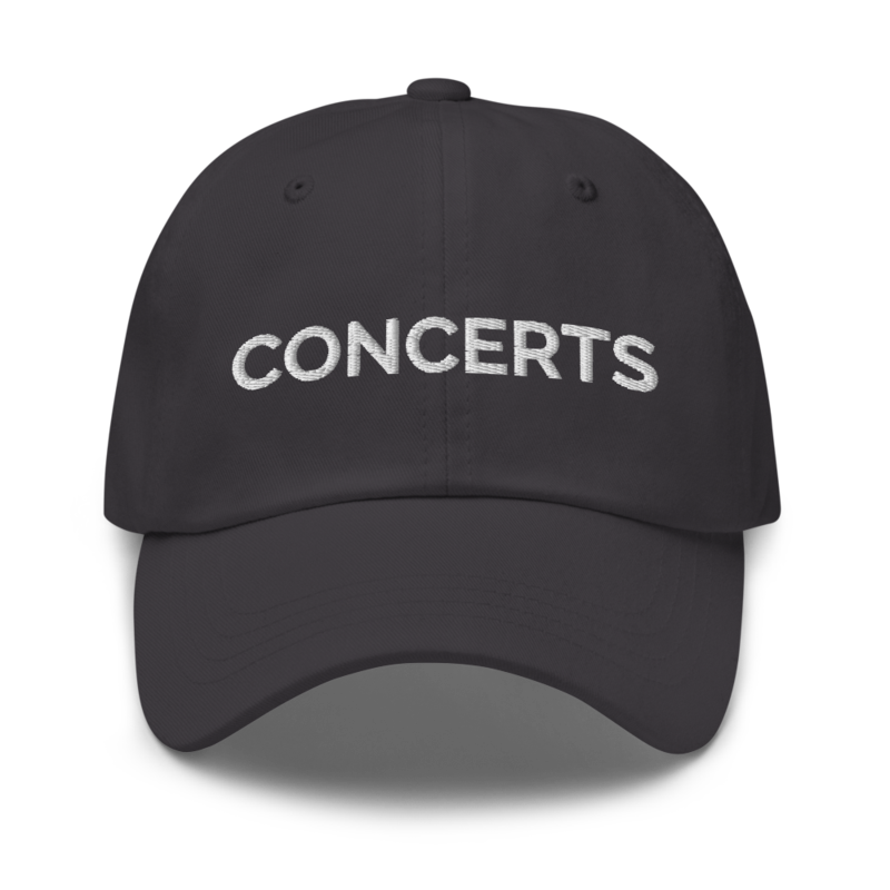 Concerts Hat - Dark Grey