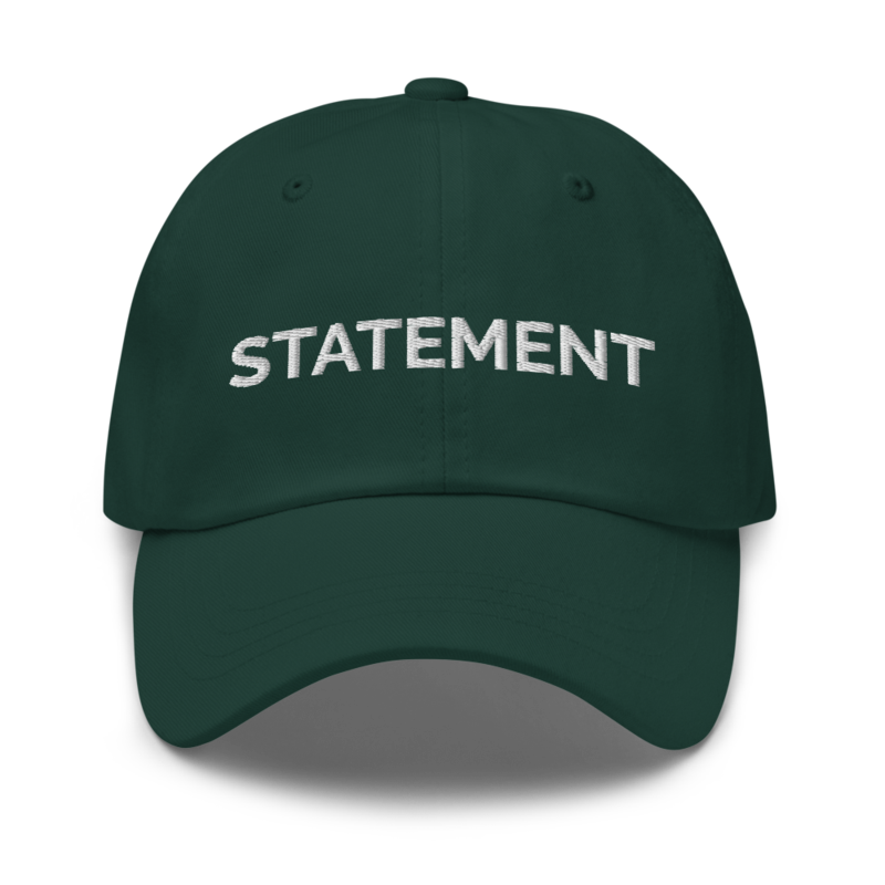 Statement Hat - Spruce