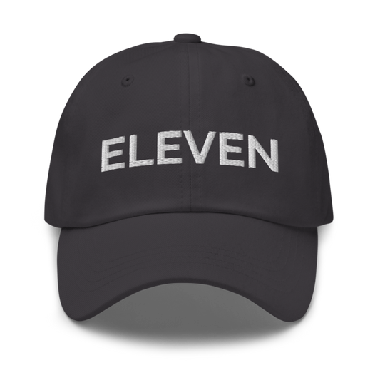 Eleven Hat - Dark Grey
