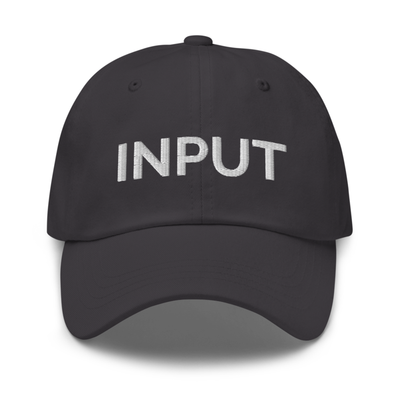 Input Hat - Dark Grey