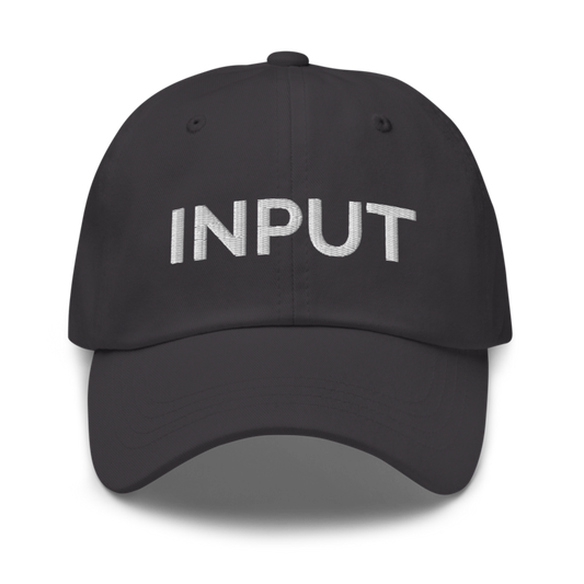 Input Hat - Dark Grey