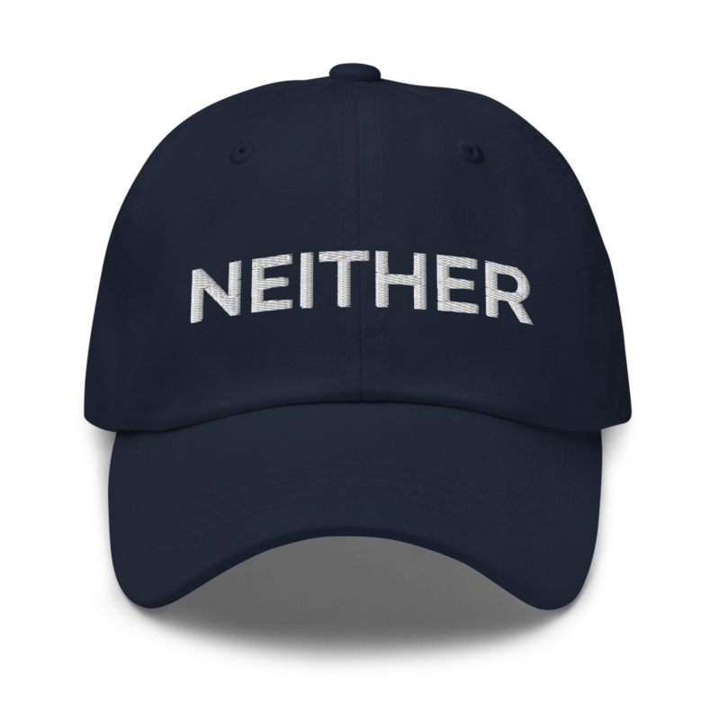 Neither Hat - Navy