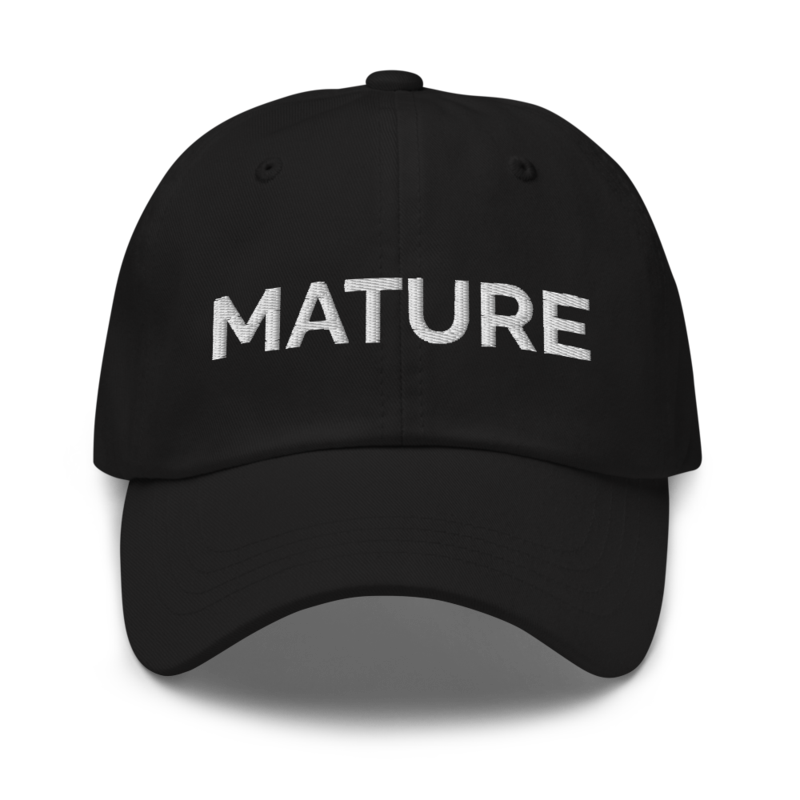 Mature Hat - Black