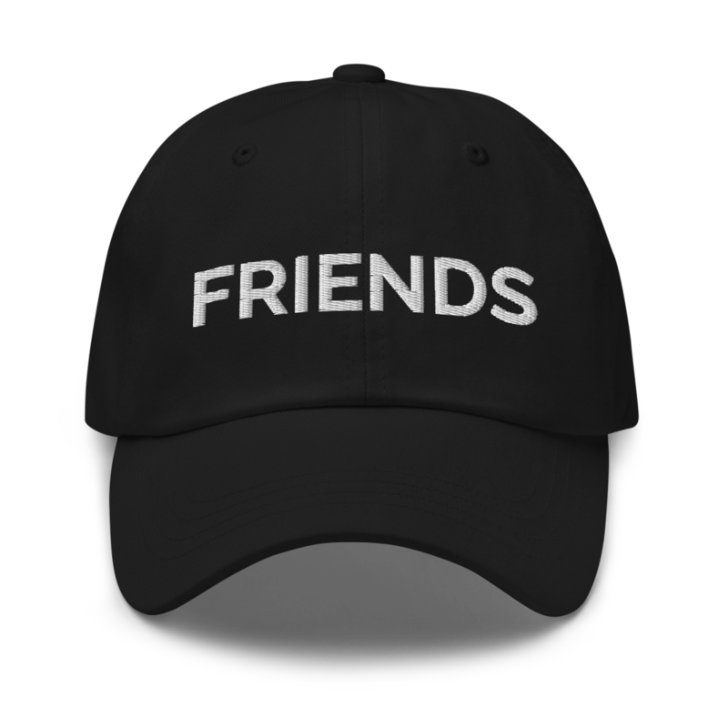 Friends Hat - Black