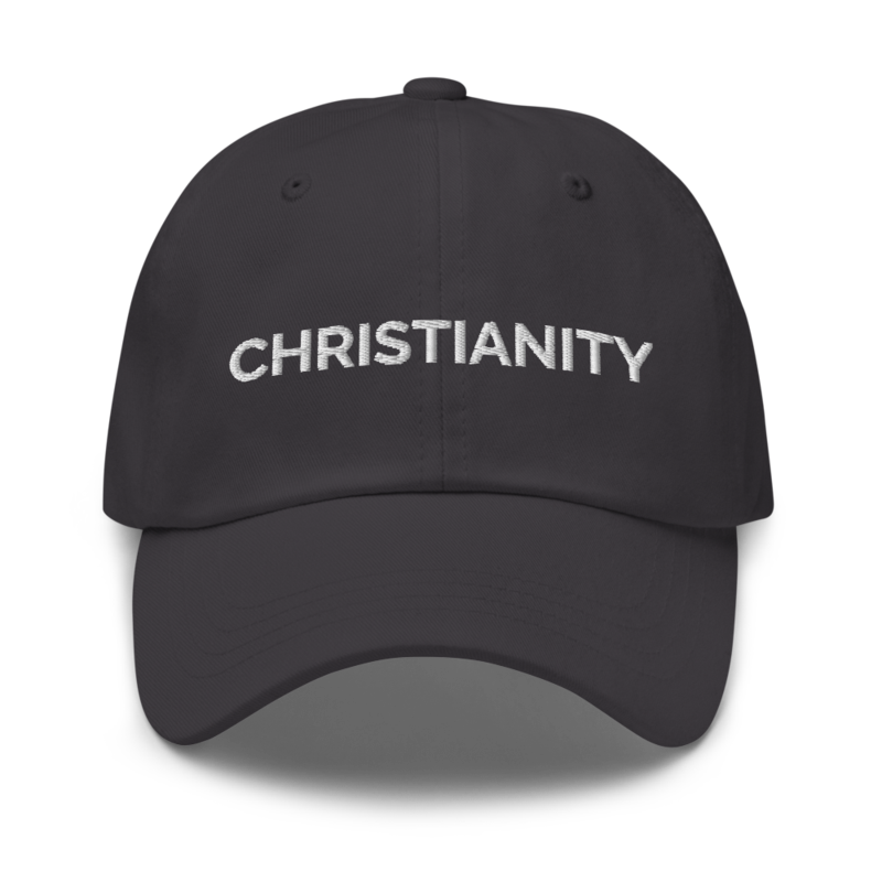 Christianity Hat - Dark Grey
