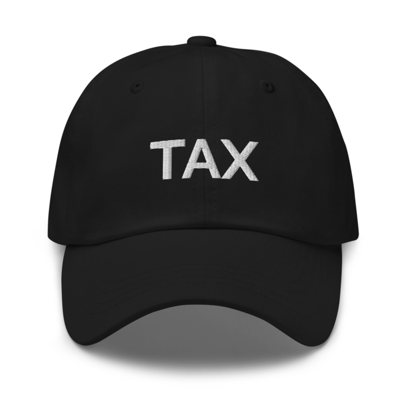 Tax Hat - Black