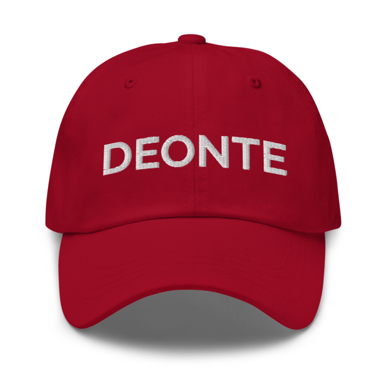 Deonte Hat - Cranberry