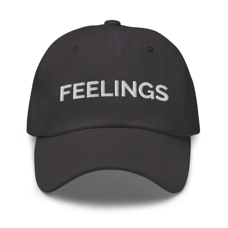 Feelings Hat - Dark Grey