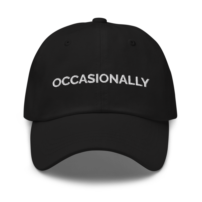 Occasionally Hat - Black