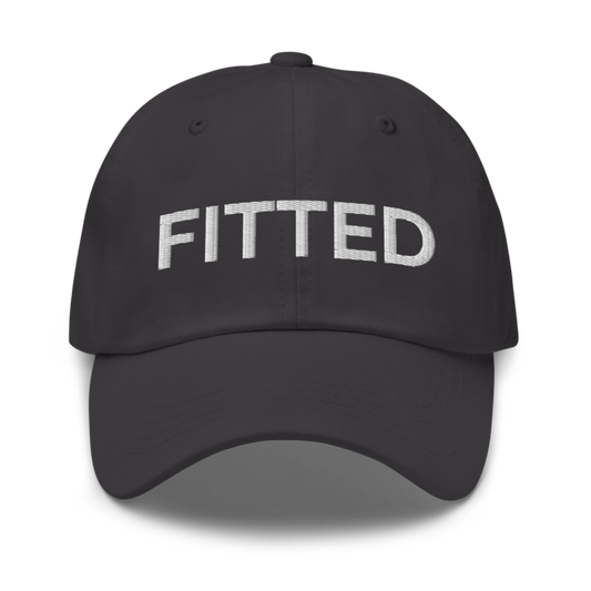 Fitted Hat - Dark Grey