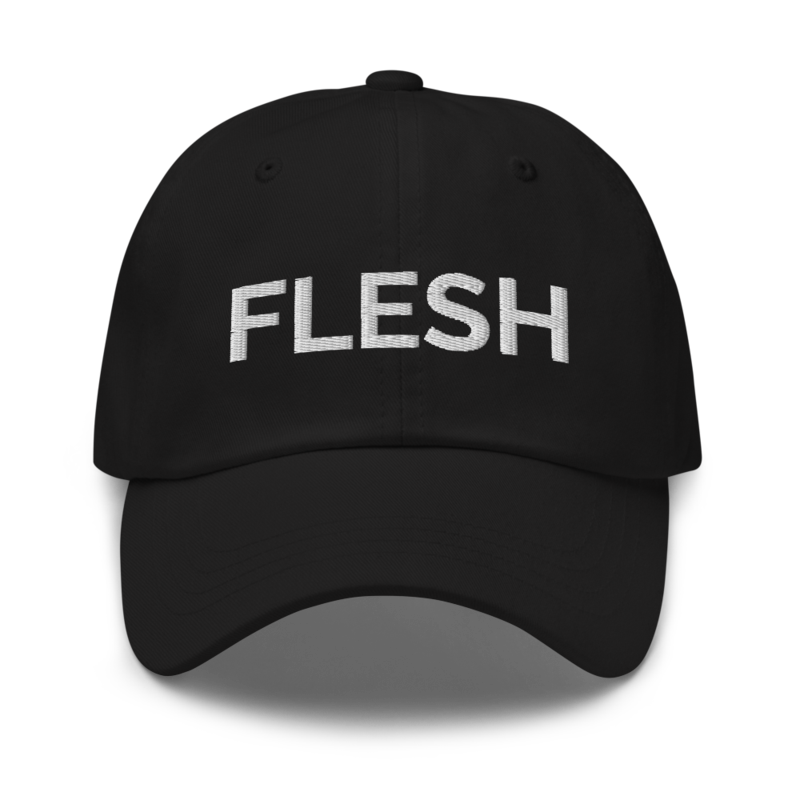 Flesh Hat - Black