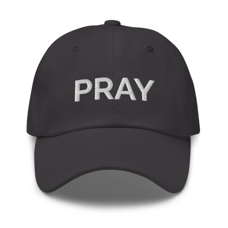 Pray Hat - Dark Grey