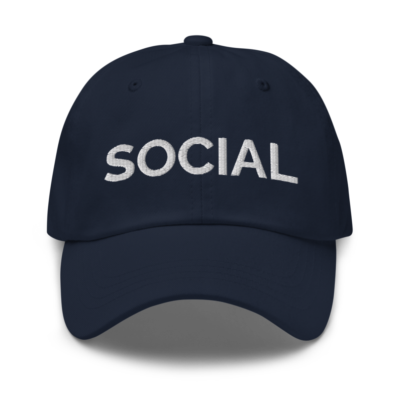 Social Hat - Navy