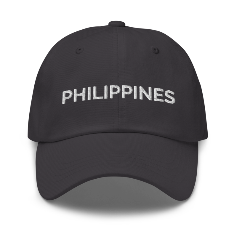 Philippines Hat - Dark Grey