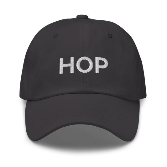Hop Hat - Dark Grey