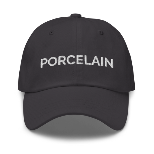 Porcelain Hat - Dark Grey