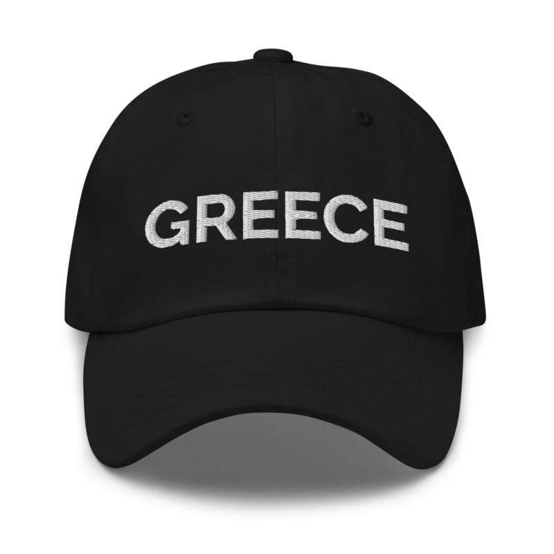 Greece Hat - Black