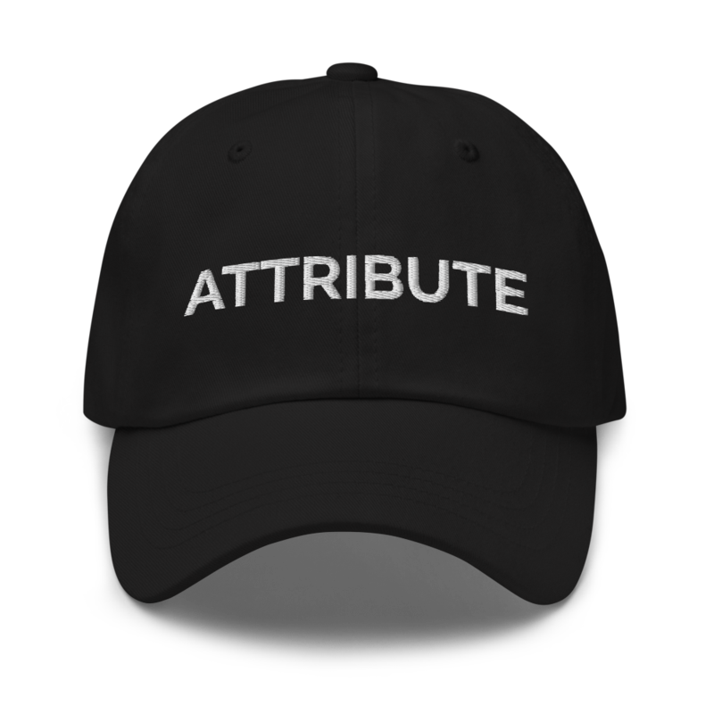 Attribute Hat - Black