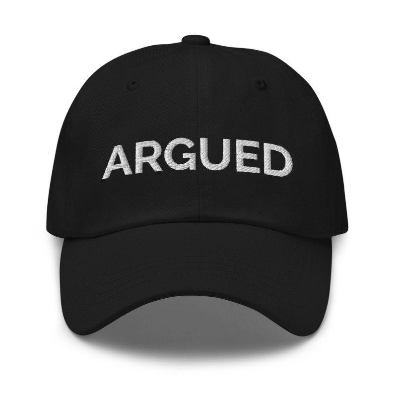 Argued Hat - Black