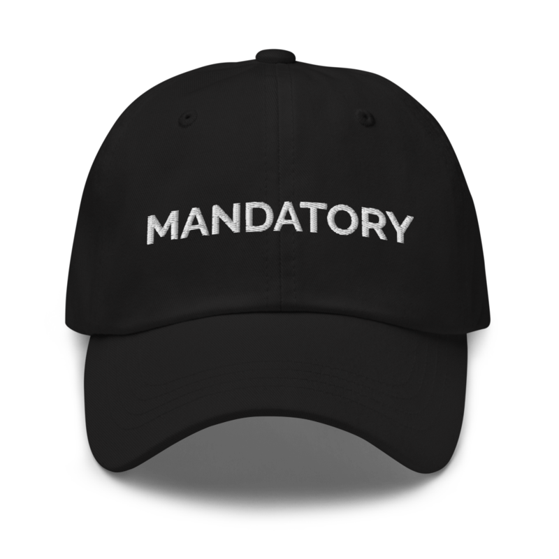 Mandatory Hat - Black