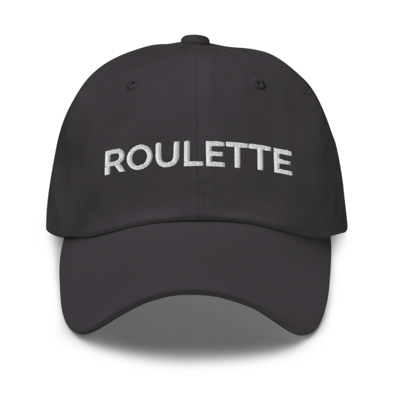 Roulette Hat - Dark Grey