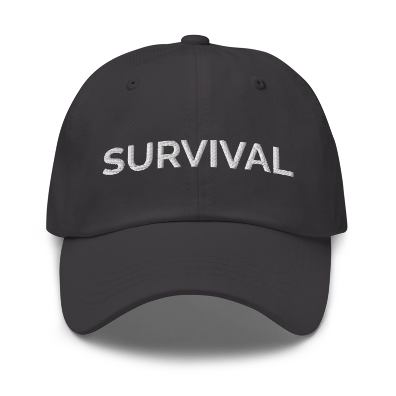 Survival Hat - Dark Grey