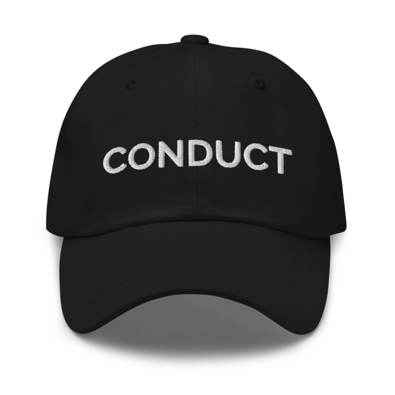 Conduct Hat - Black