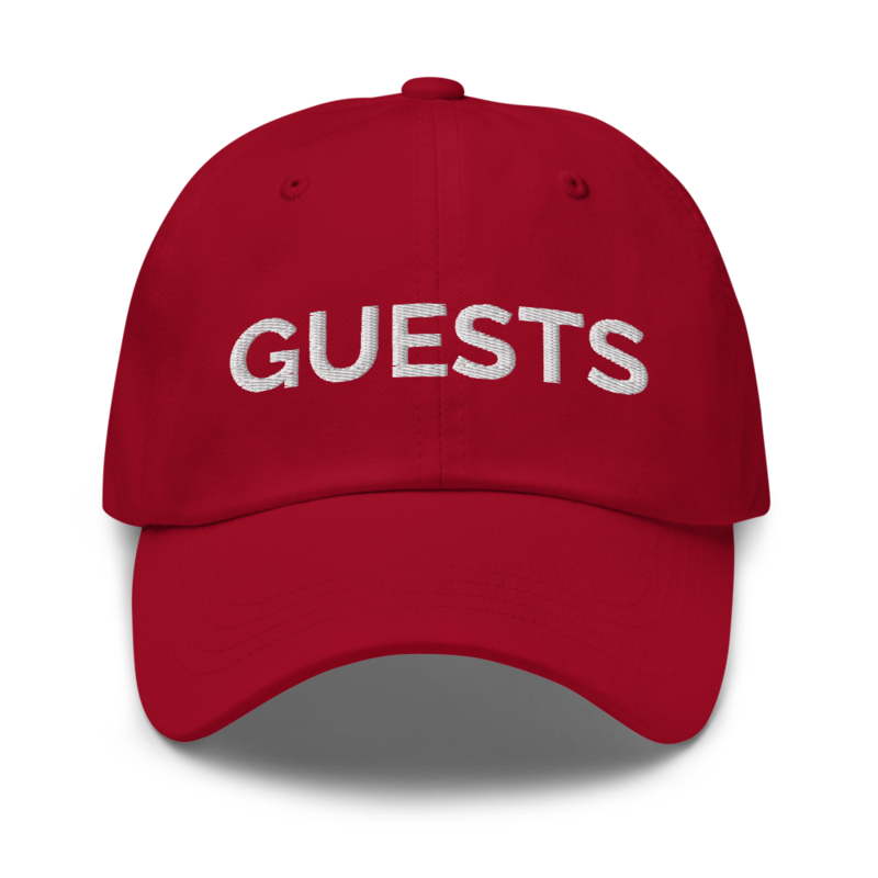Guests Hat - Cranberry