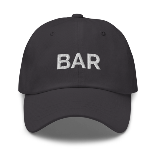 Bar Hat - Dark Grey