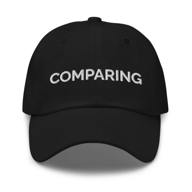 Comparing Hat - Black