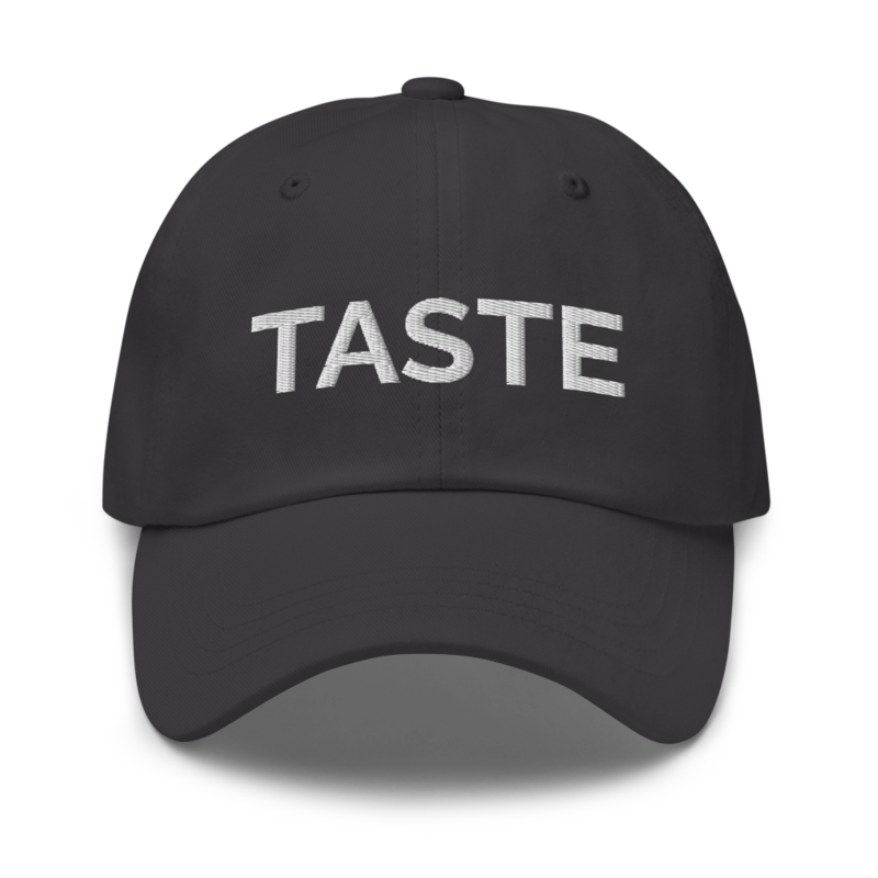 Taste Hat - Dark Grey