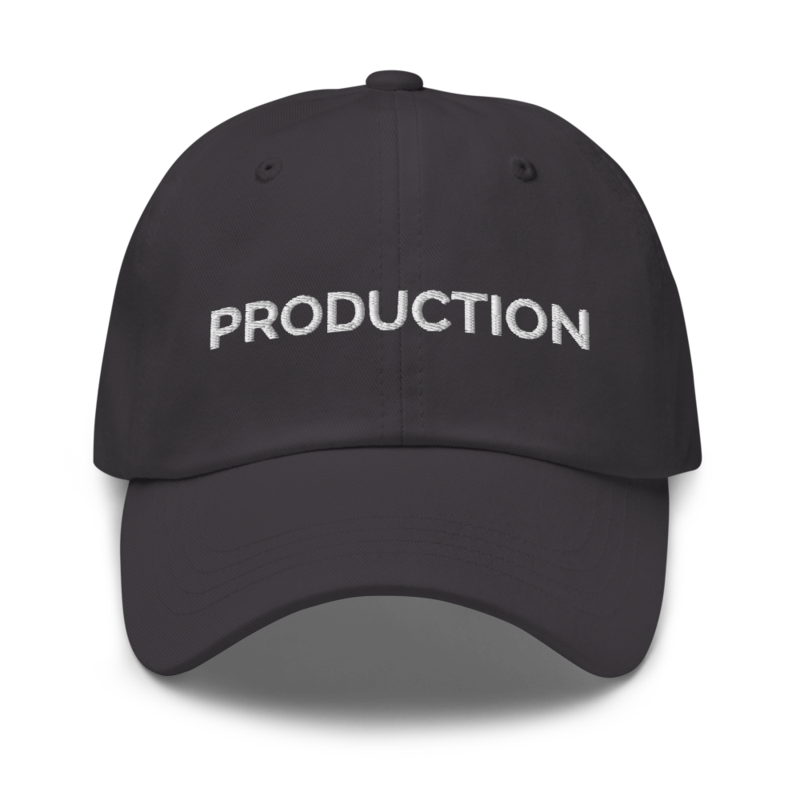 Production Hat - Dark Grey