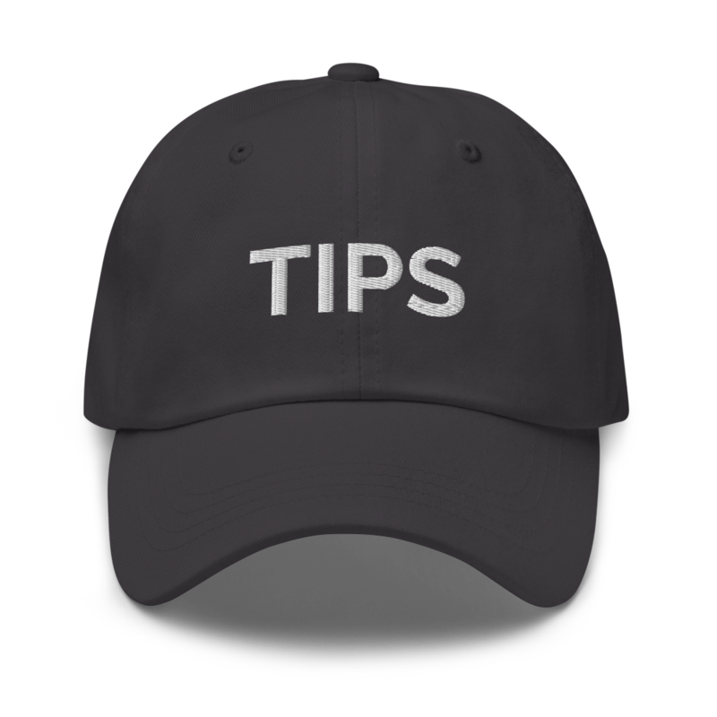 Tips Hat - Dark Grey