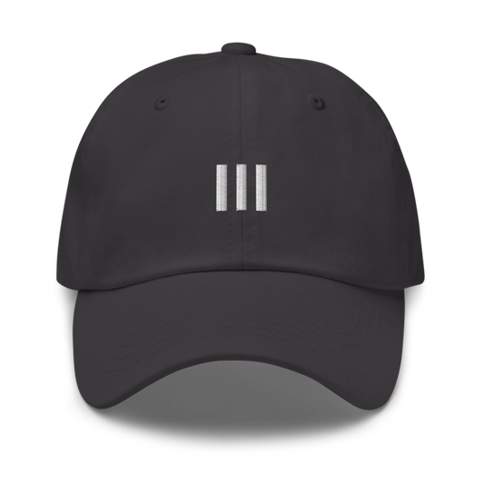 Iii Hat - Dark Grey