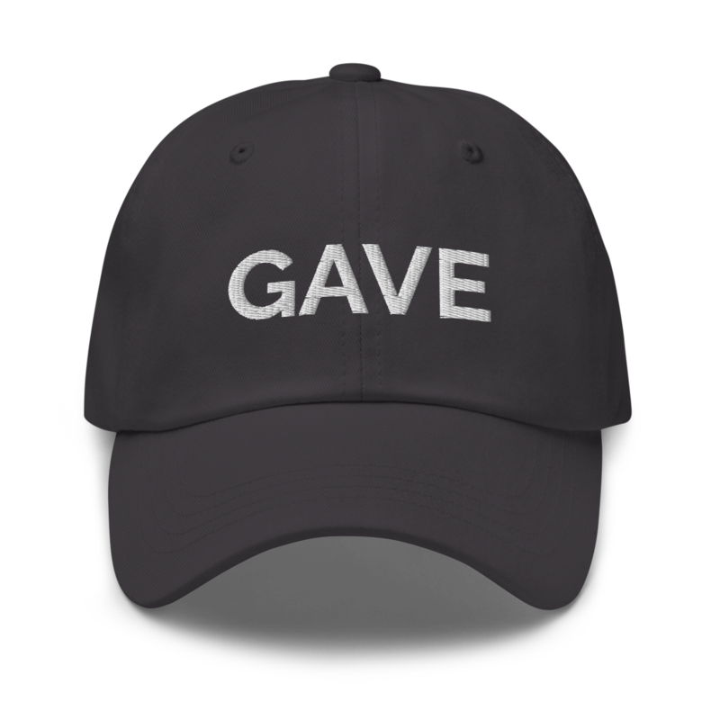 Gave Hat - Dark Grey