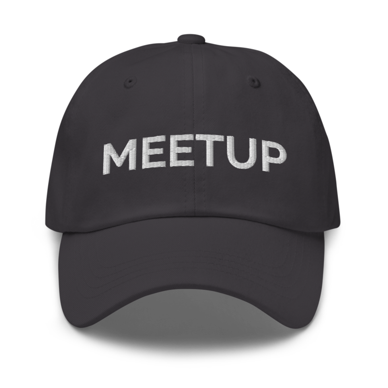 Meetup Hat - Dark Grey