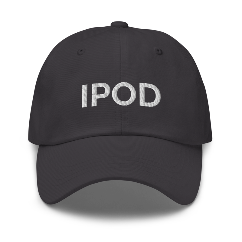 Ipod Hat - Dark Grey