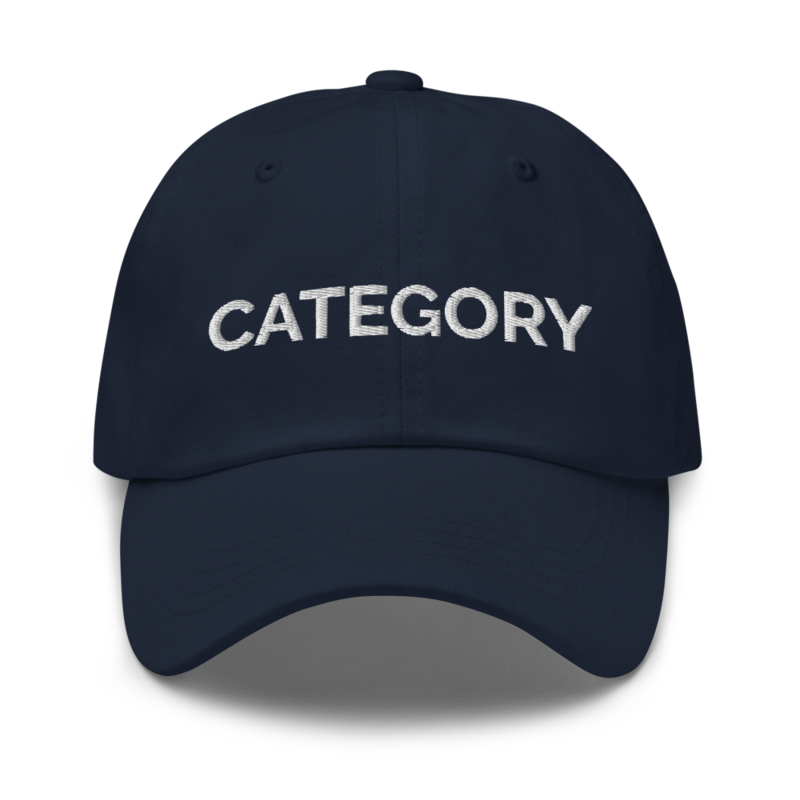 Category Hat - Navy